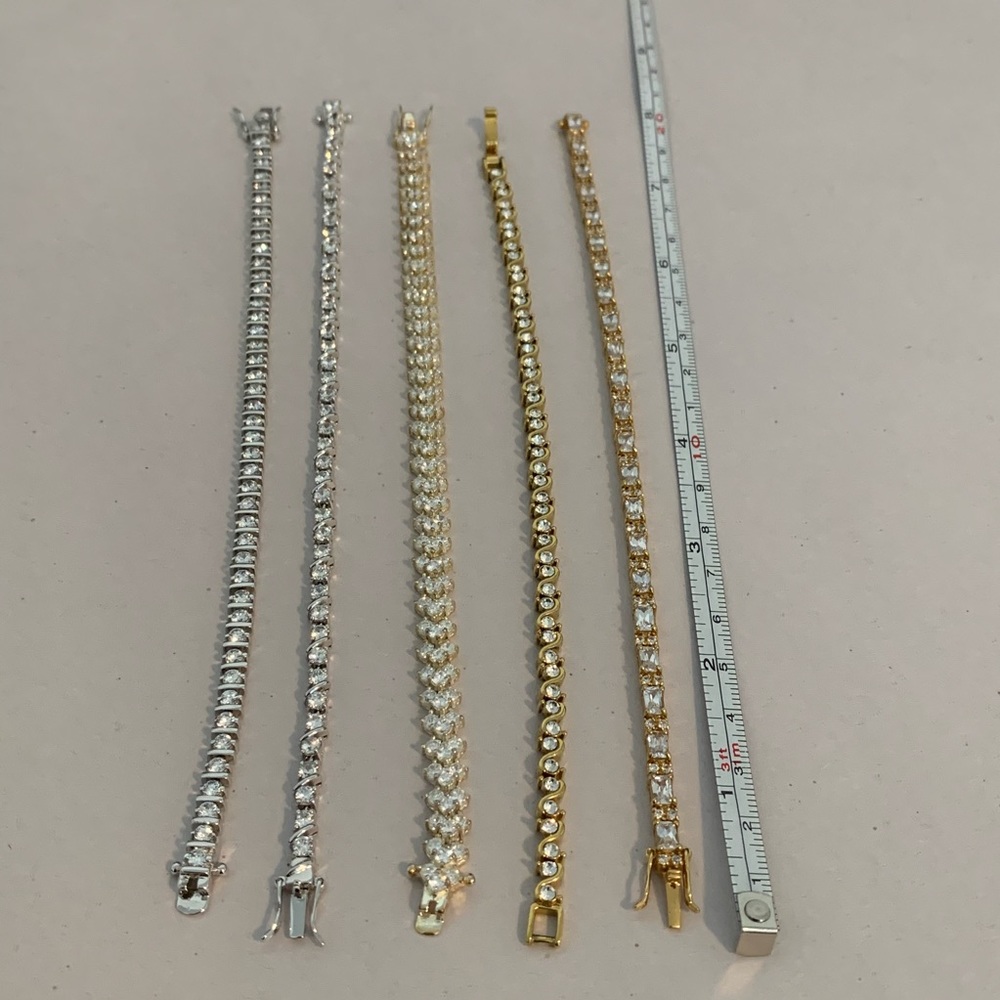 Premier Designs Crystal Tennis Bracelets